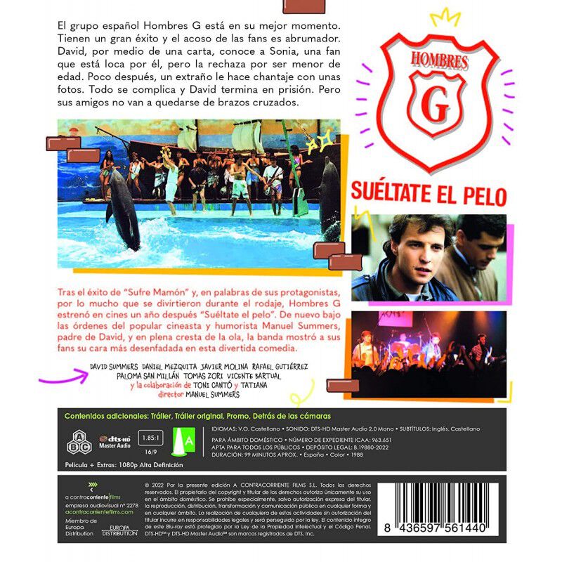 Su&eacute;ltate el pelo [Blu-ray] image number null