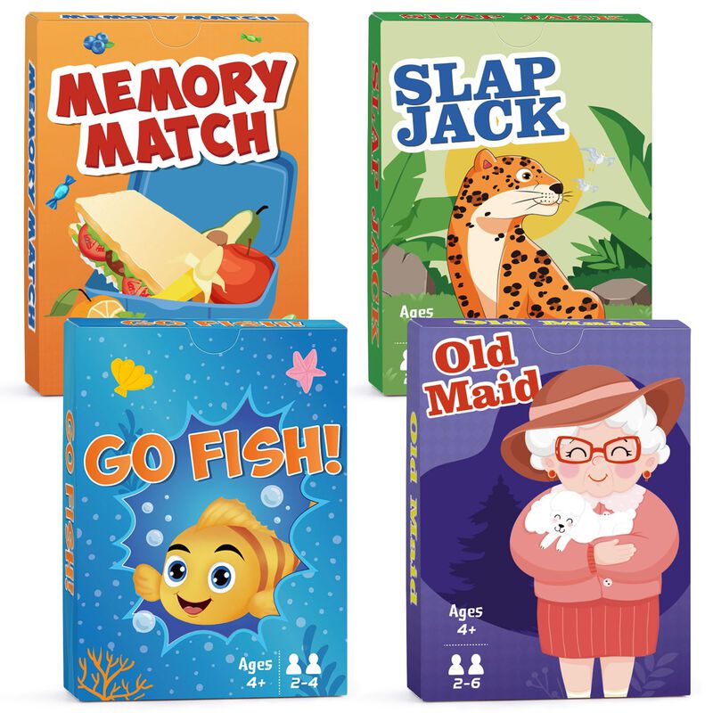 Juegos De Cartas Timenued Go Fish, Old Maid, Sl... image number null