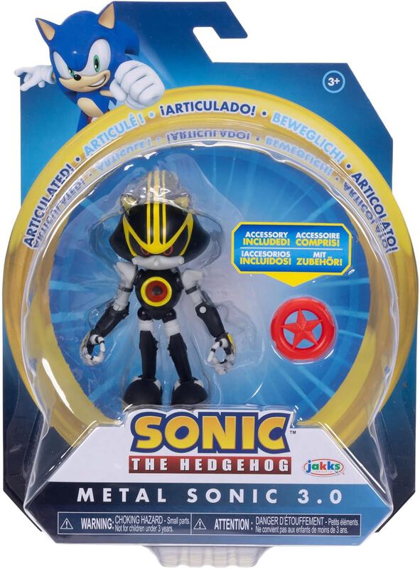 Sonic The Hedgehog, Metal Sonic 3.0 Figura De A... image number null