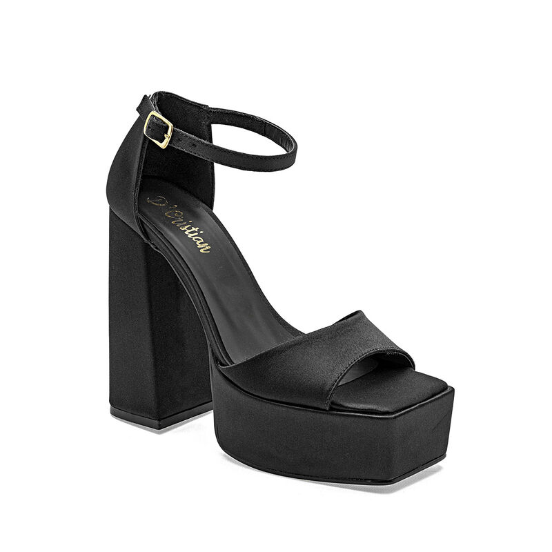 D'Cristian Zapatilla para mujer negro image number null