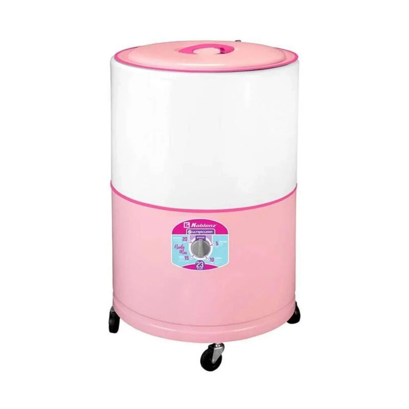 Lavadora 23kg Agitador Espiral 4 Programas Rosa... image number null