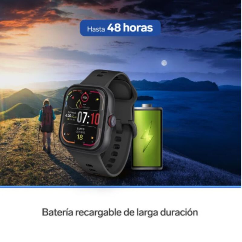 Smart Watch Bluetooth* Touch AMOLED*, 1.85&rdquo;, 3 ... image number null