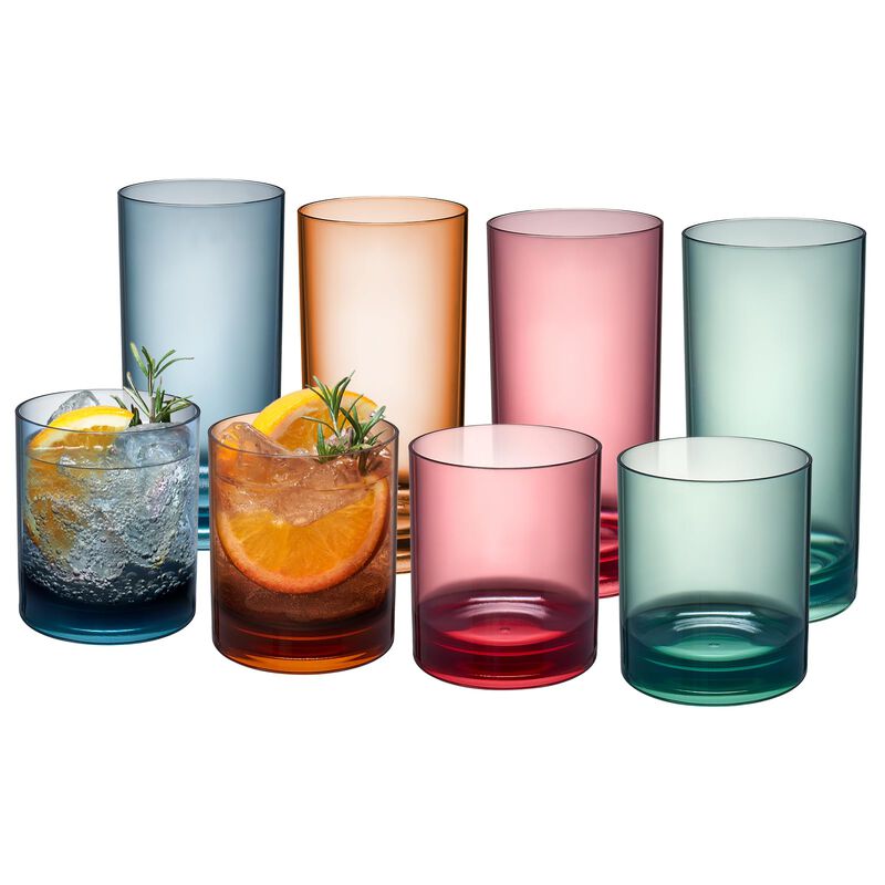 Juego De 8 Vasos Para Beber Khen 400 ml/470 ml,... image number null