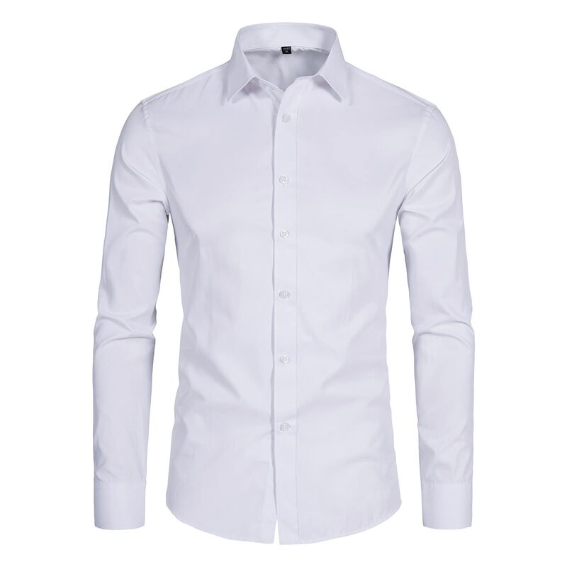 Camisa Delcarino De Color S&oacute;lido, Corte Entalla... image number null