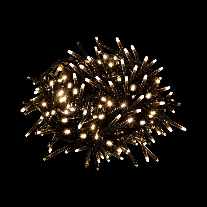 Serie Navide&ntilde;a 500 LED Luz C&aacute;lida de destello 9... image number null