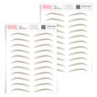 Tatuajes Temporales De Cejas Brows By Bossy &ndash; Impermeables, Pack De 2