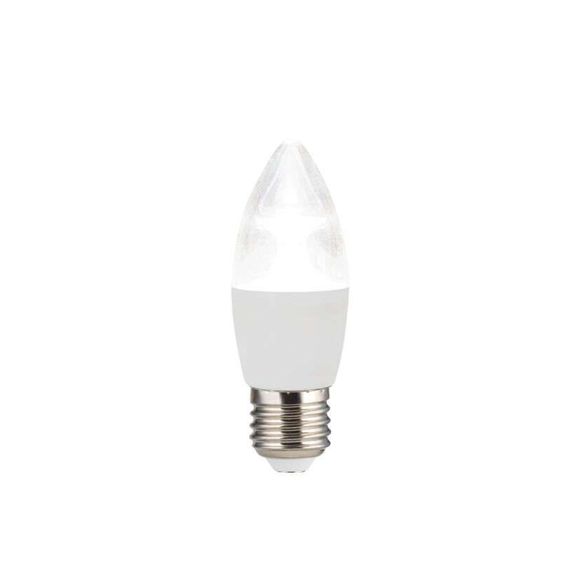 Foco Vela C38 Led 6 W, Luz De D&iacute;a, Base E27, At... image number null