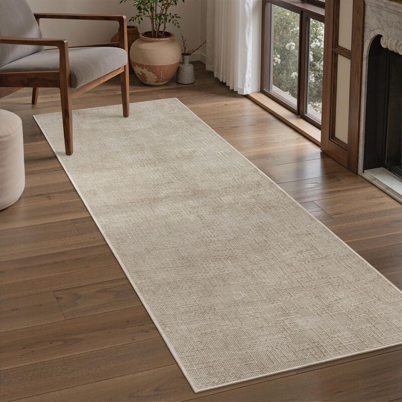 Alfombra Corredor Art&tuft 152x76 Cm Beige Anti... image number null