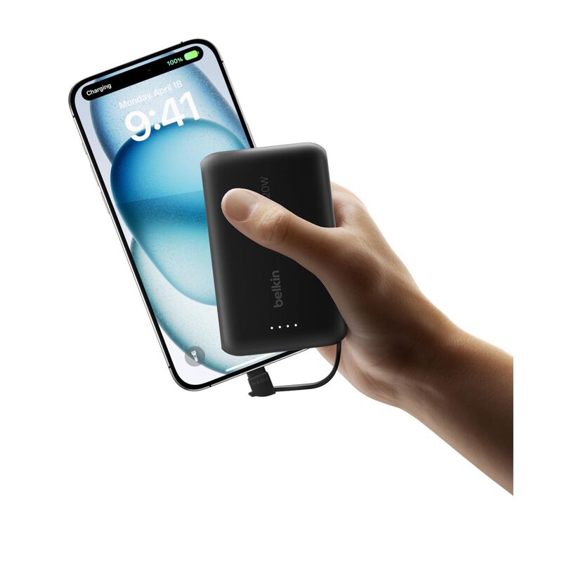 Power Bank Belkin 10k Mah- 20w Usb C Integrado image number null