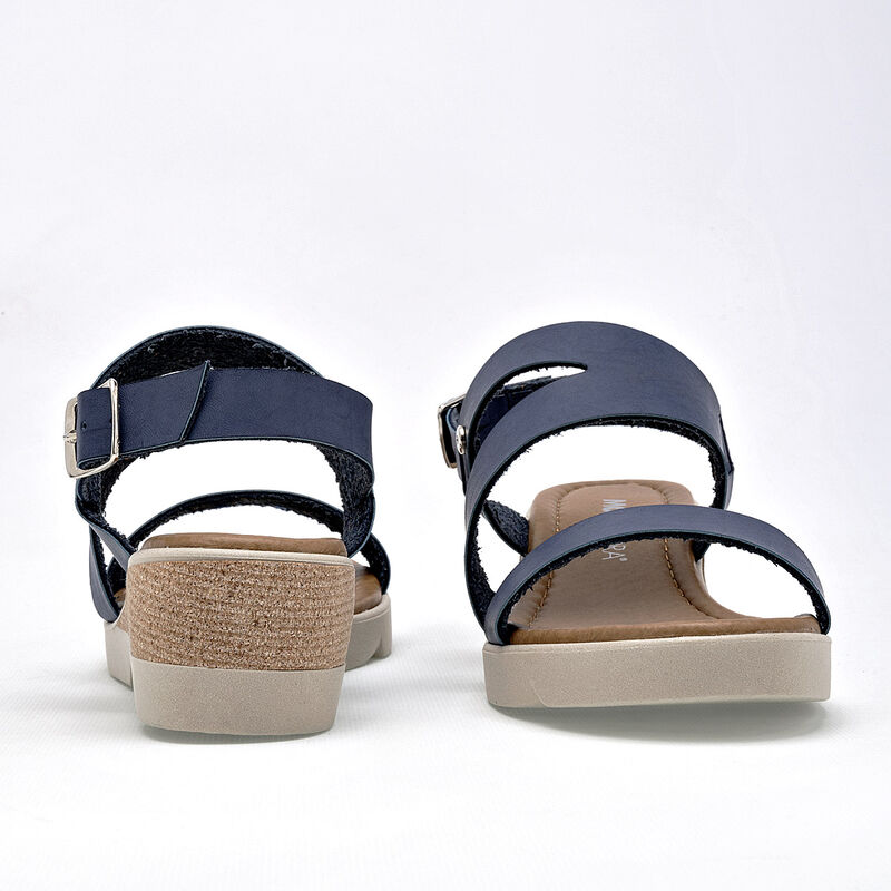 Moramora Sandalia para mujer marino image number null