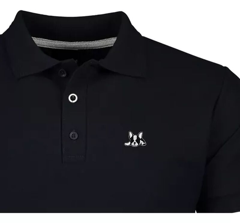 Bark and Hide Playera Polo Para Hombre Manga Co... image number null