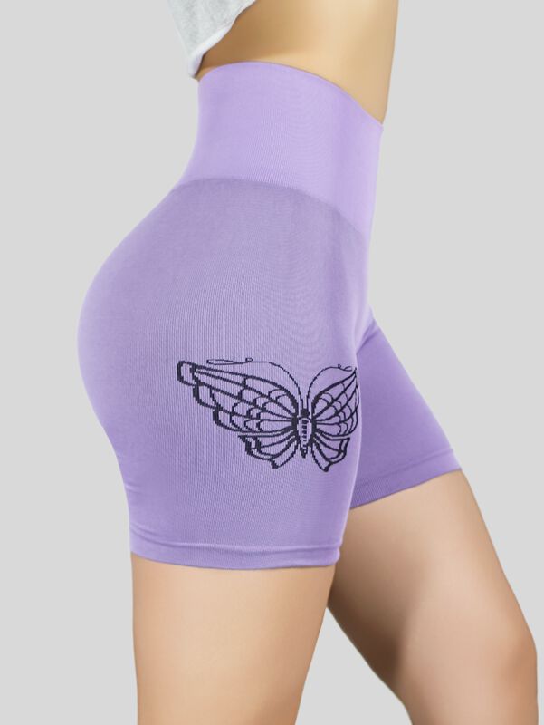 SHORT DEPORTIVO DE MUJER SH-062 AZUL STRETCH TE... image number null