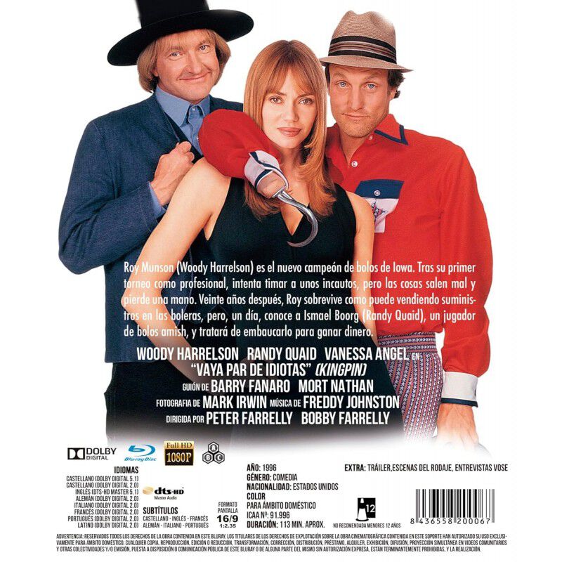 Vaya Par De Idiotas [blu-ray] (1996) Kingpin image number null