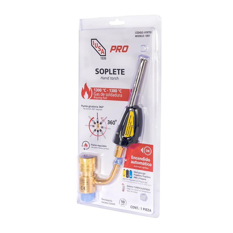 Soplete PRO con encendido electrónico, boquilla... image number null