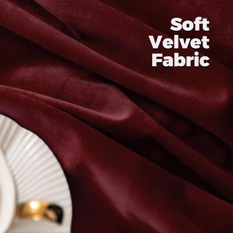 Cortinas Bgment Red Velvet 213 X 213 Cm Con Ais... image number null