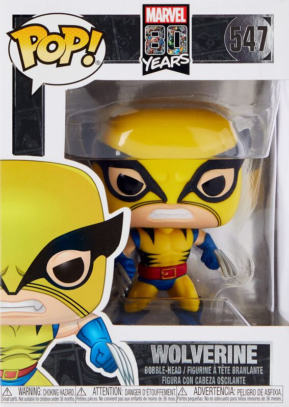 unko POP Marvel: 80th - First Appearance Wolver... image number null
