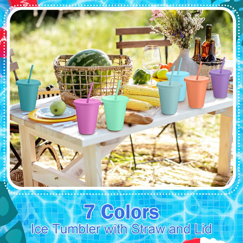 Vasos Reutilizables Sieral Pack De 15 Unidades,... image number null