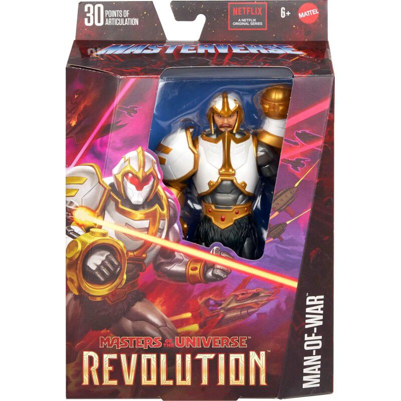 Figura Man Of War Masters Of The Universe Revol... image number null