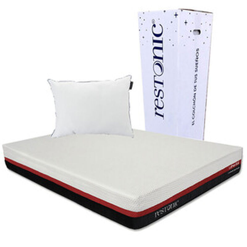 Colch&oacute;n en caja Restonic Roll Individual + Almo... image number null