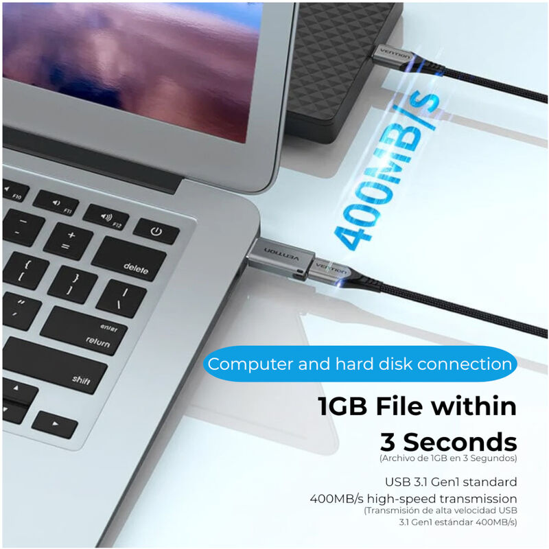 Adaptador Android OTG VENTION CDIB0  3 en 1 USB... image number null