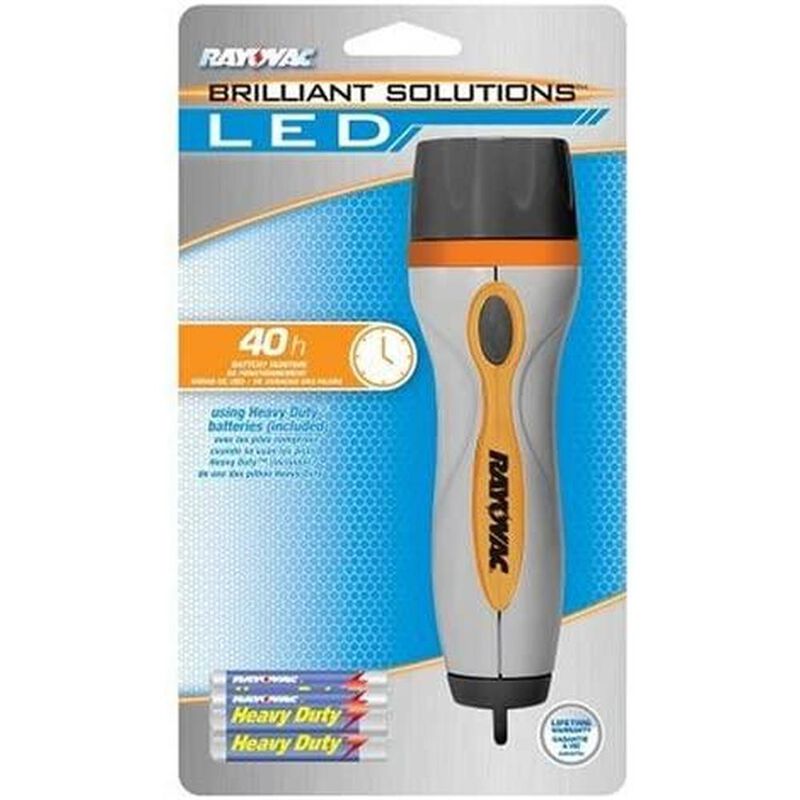 Rayovac BRSLED3AAA-BA Value Bright LED Linterna... image number null