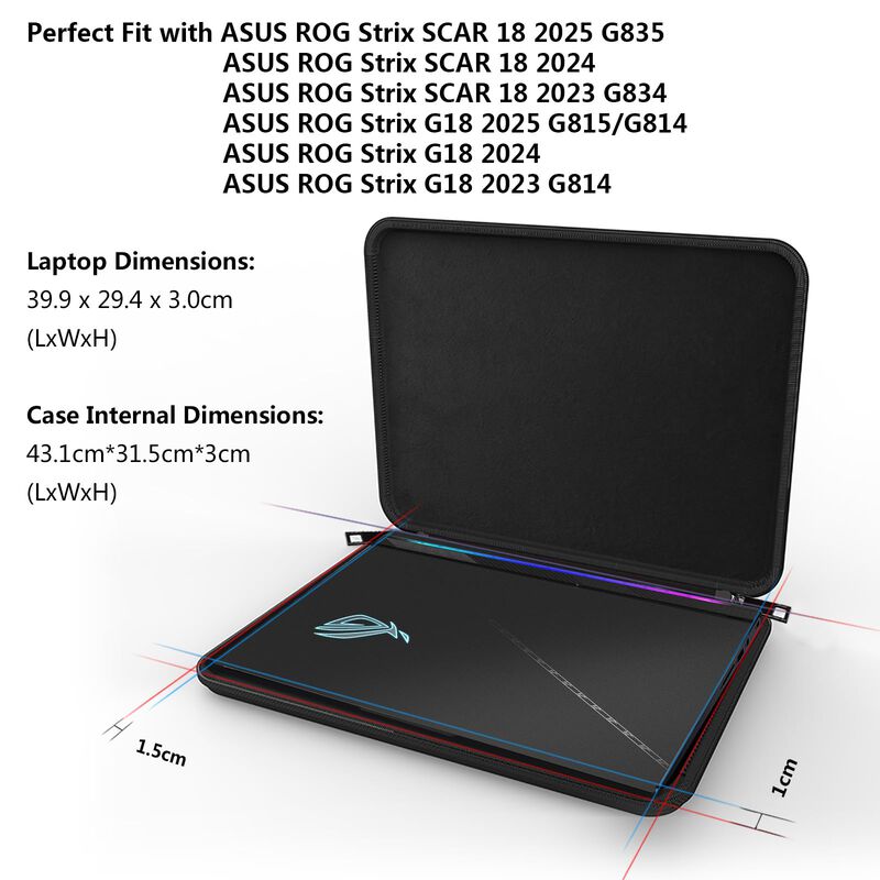 Funda R&iacute;gida Para Ordenador Port&aacute;til Smatree Pa... image number null