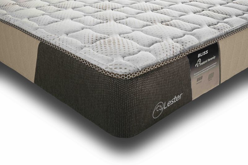 Lester Bliss Colch&oacute;n King Size - H&iacute;brido Con Es... image number null