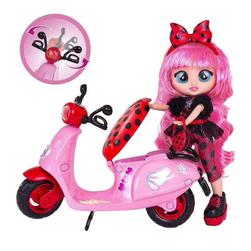 Patinete Para Mujer Toy Cry Babies Bff Con Mu&ntilde;e... image number null