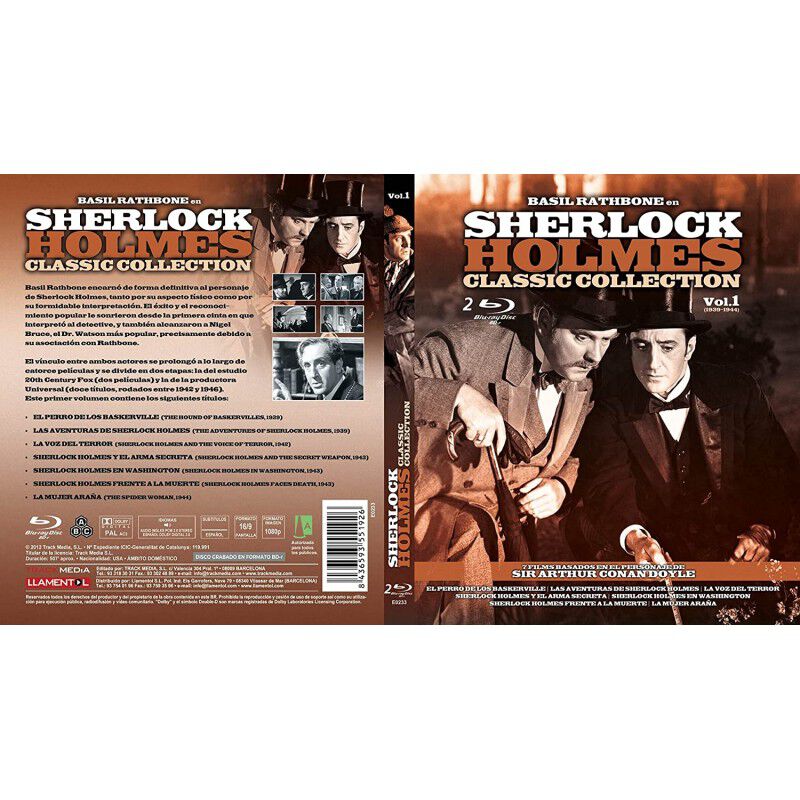 Sherlock Holmes Classic Collection (Vol. 1) [Bl... image number null