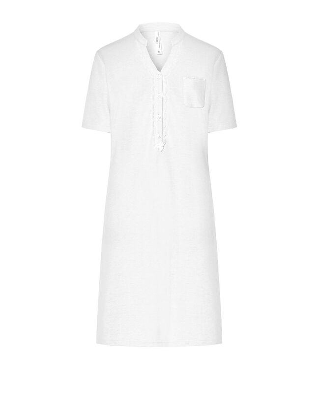 Camis&oacute;n Lencero Pata M/C Marfil image number null