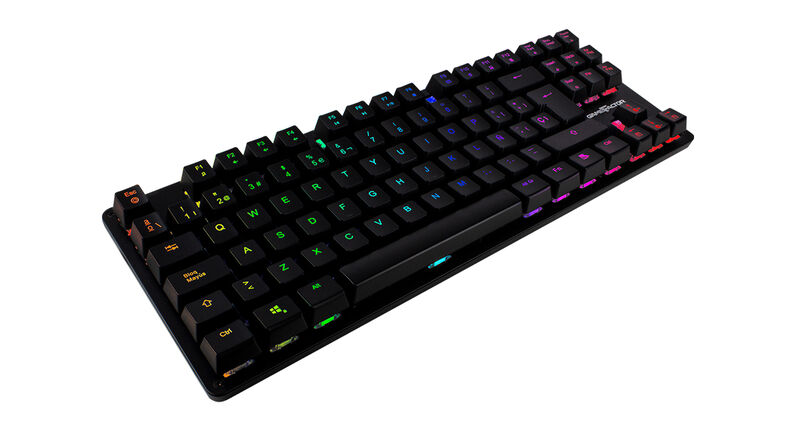 Teclado Game Factor Kbg500 Rgb Mec&aacute;nico Switch ... image number null