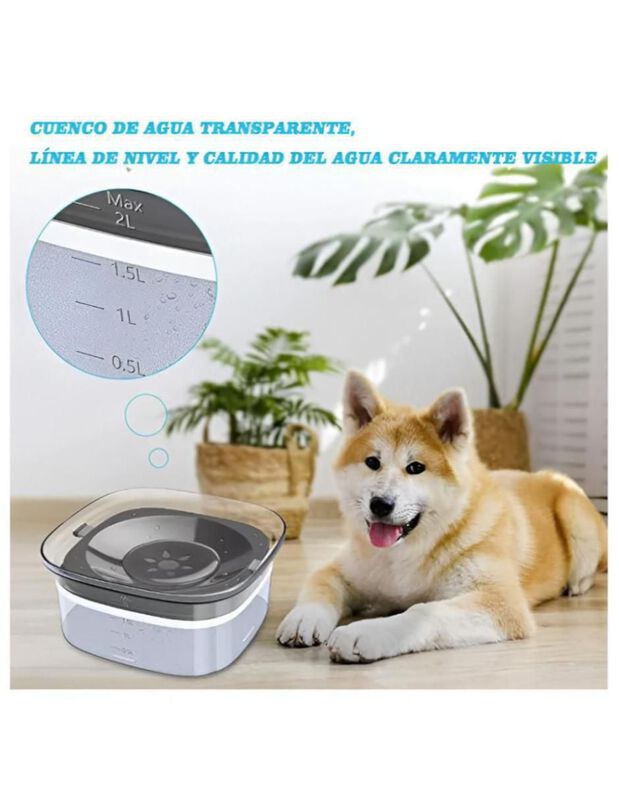 Bebedero fuente automática para mascota Casa BI... image number null