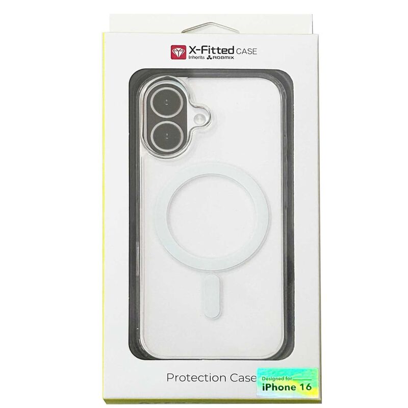 Funda Xfitted Crystal Hybrid Mag Para Iphone 16... image number null