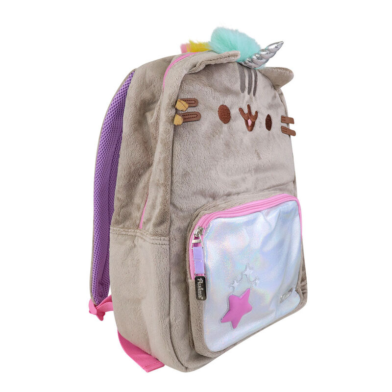 Mochila Pusheen con Dise&ntilde;o de Gato Color Gris image number null
