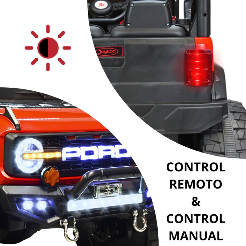 Montable Electrico Camioneta 4x4 para Ni&ntilde;os Blu... image number null
