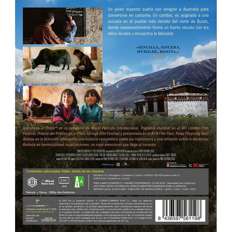 Lunana, un yak en la escuela [Blu-ray] image number null