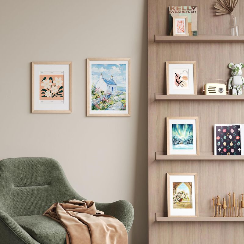 Marco De Fotos Decoruhome 28 &times; 36 cm De Roble N... image number null