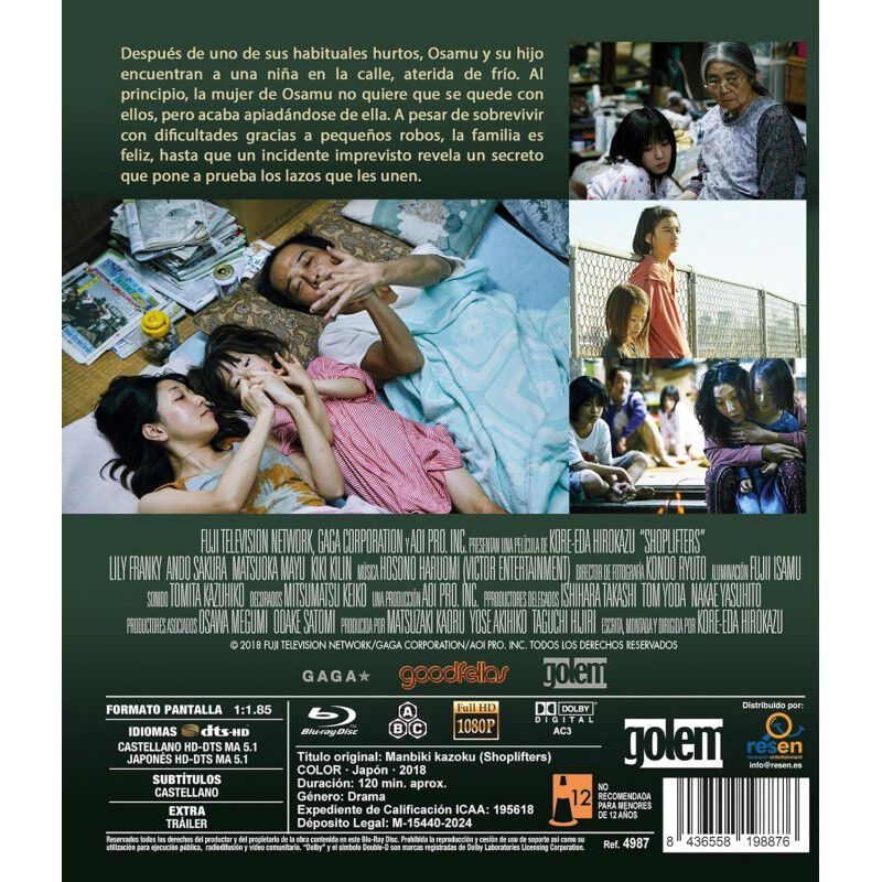 Un Asunto De Familia [blu-ray] (2018) Manbiki K... image number null