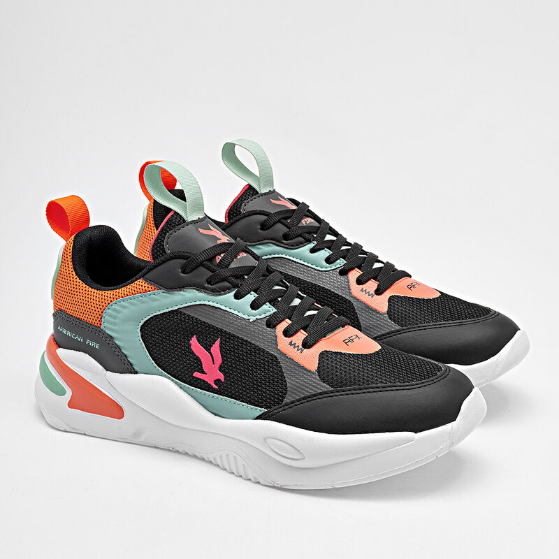 American Fire Tenis urbano para hombre negro mu... image number null