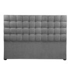 Cabecera King Size Trinity Slip Gris Oscuro