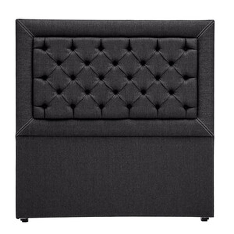 Cabecera Individual Dicasa Mary Gris Carbon image number null