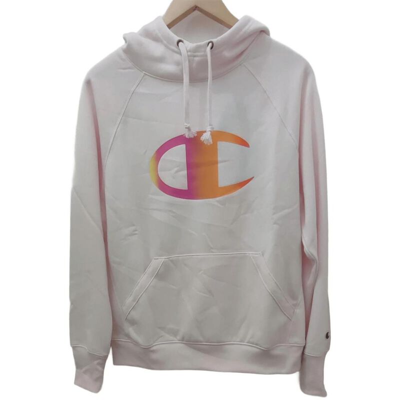 Sudadera Champion Logo Heather para Mujer image number null