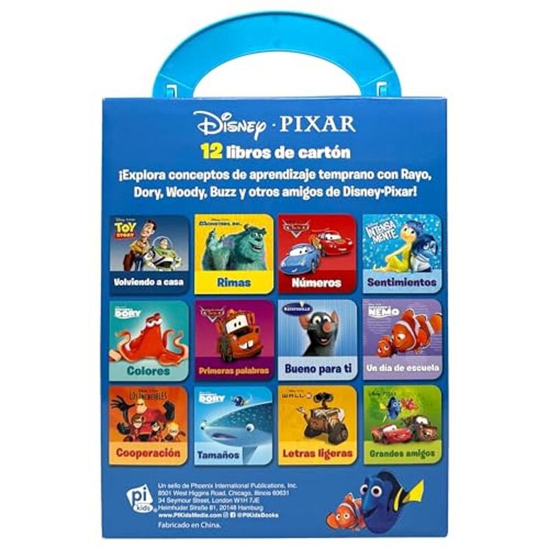 Mi Primera Biblioteca: 12 Libros de Cart&oacute;n: Dis... image number null