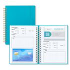 Organizador De Tarjetas Onesky 64 Ranuras Verde Lago