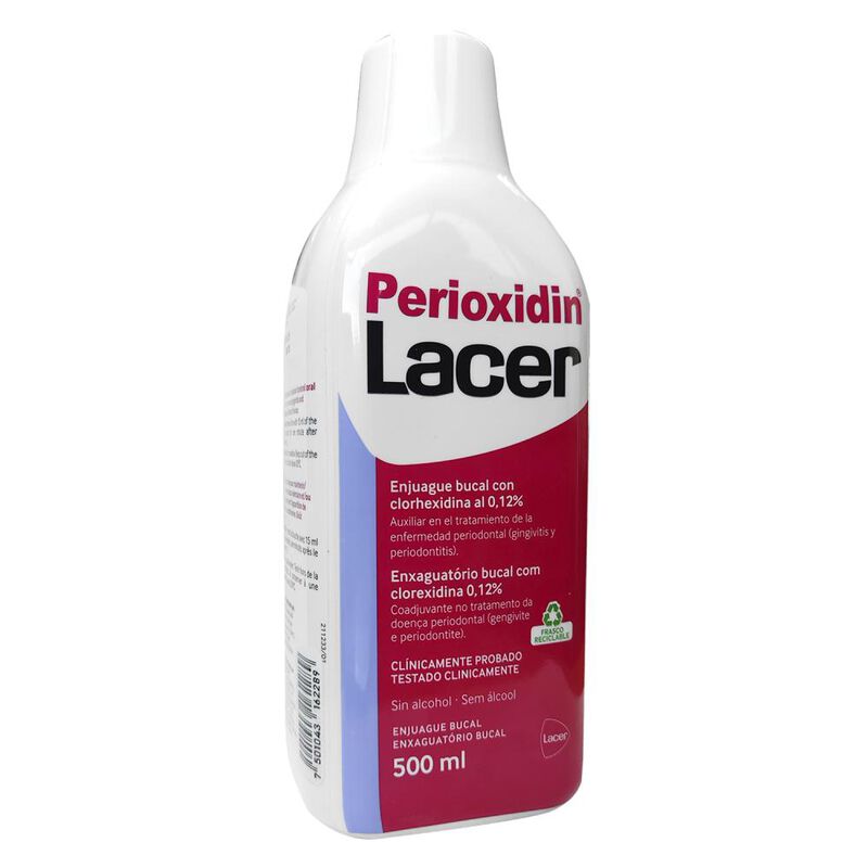 Perioxidin Enjuague Bucal 0.12% 500 Mililitro image number null