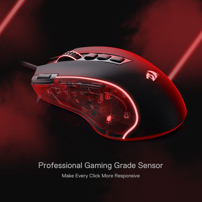 Rat&oacute;n Para Juegos Redragon M612 Predator Rgb 80... image number null