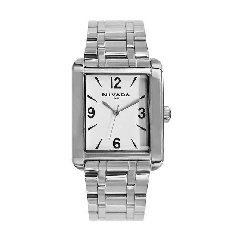 Reloj Nivada Corporate Caballero Acero Blanco A... image number null
