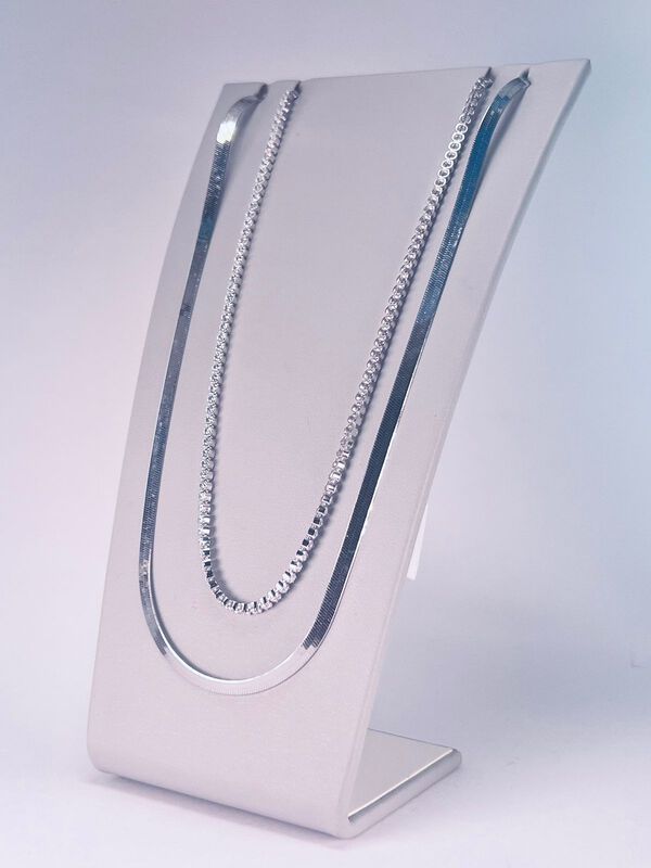 Gargantilla De Plata Con Zirconias image number null