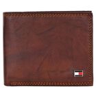 Cartera Passcase Tommy Hilfiger Tan Huck Para Hombre