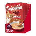 Bisque De Pollo Hartz Delectables Sin Mariscos Cat Treats, 42 Ml X 12